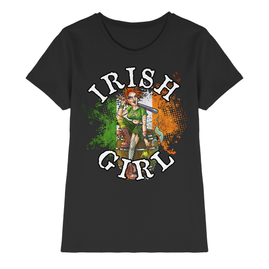 Irish Girl  - Ladies Premium Shirt