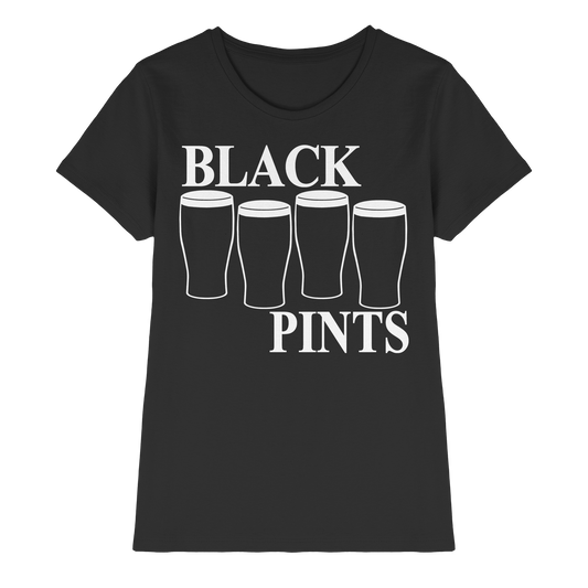 Black Pints  - Ladies Premium Shirt