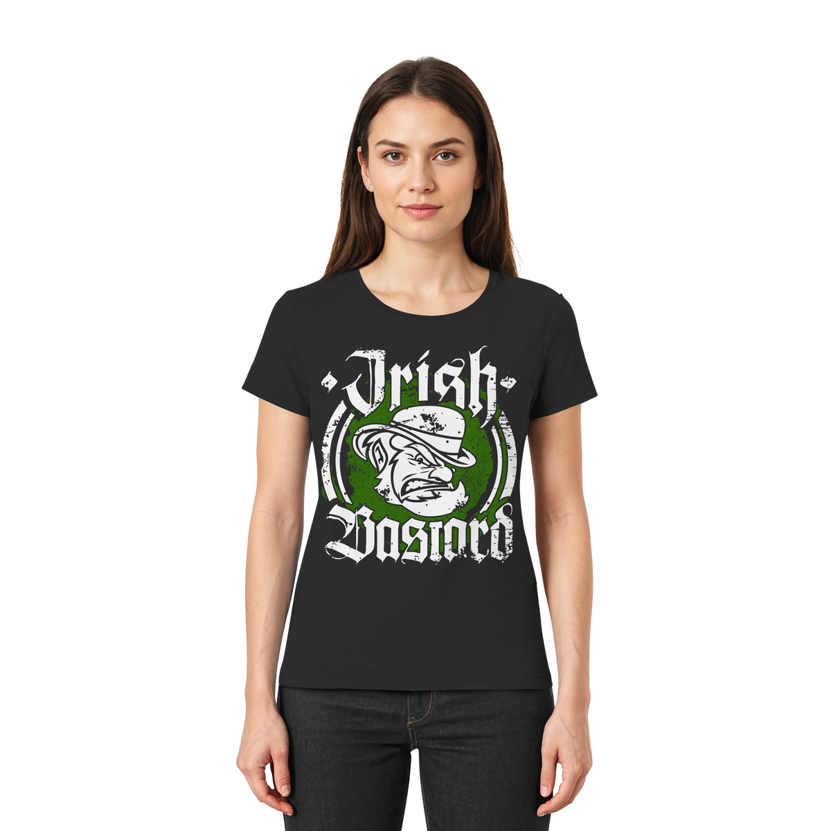 Irish Bastard  - Ladies Premium Shirt