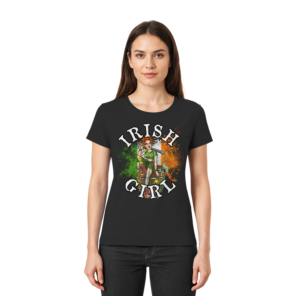 Irish Girl  - Ladies Premium Shirt