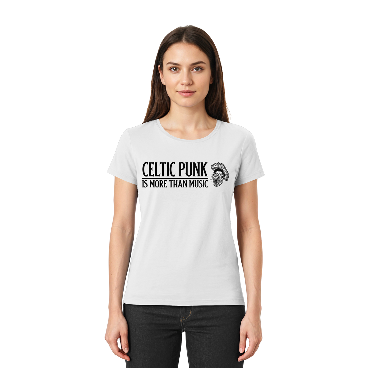 Celtic Punk "Is More Than Music"  - Ladies Premium Shirt