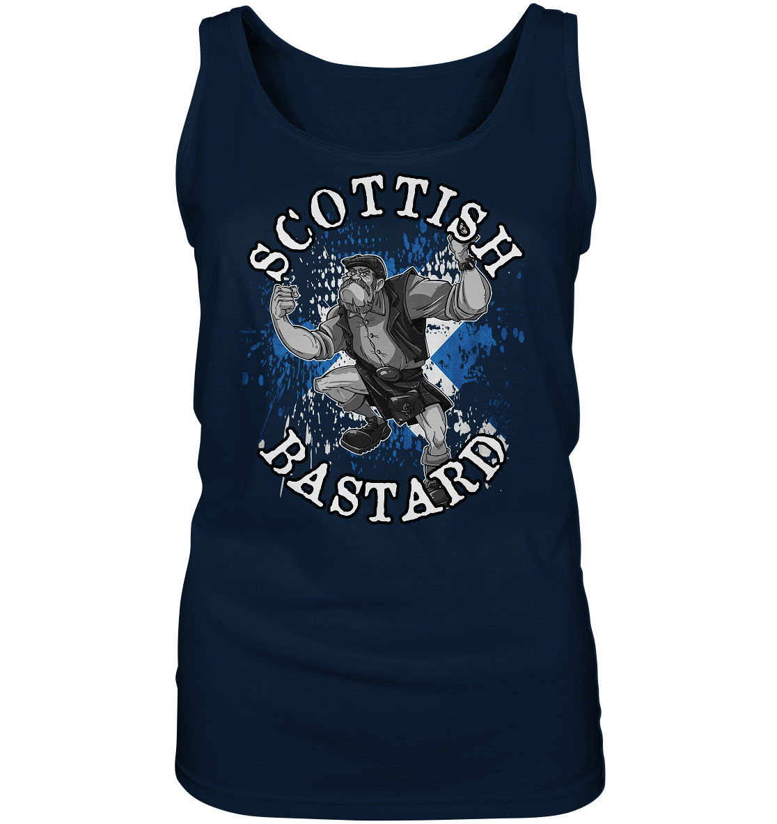 "Scottish Bastard" - Ladies Tank-Top