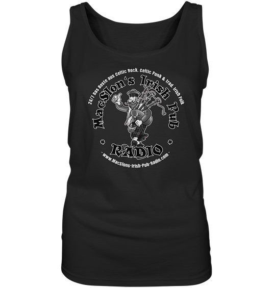 MacSlon's Radio "24/7 - Scotsman Logo" - Ladies Tank-Top