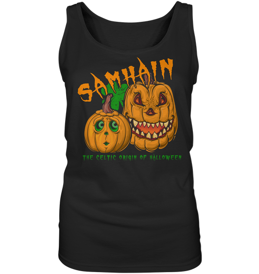 Samhain "The Celtic Origin Of Halloween" - Ladies Tank-Top