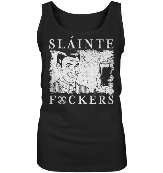 Sláinte "F*ckers" *Thistle* - Ladies Tank-Top