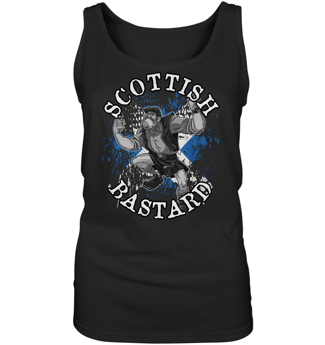 "Scottish Bastard" - Ladies Tank-Top