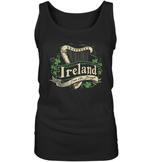 Ireland "Erin Go Bragh / Crest"  - Ladies Tank-Top