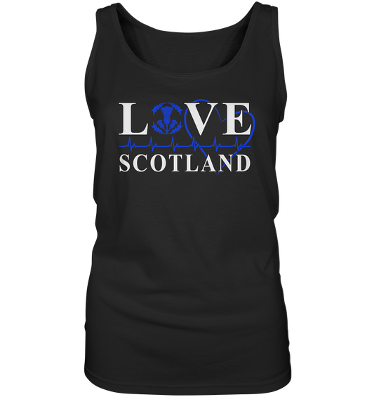 Love Scotland "Heartbeat" - Ladies Tank-Top