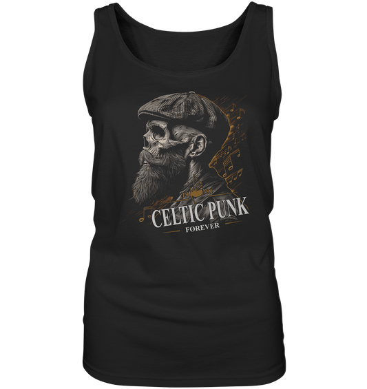 Celtic Punk "Forever / Flatcap-Skull I"  - Ladies Tank-Top