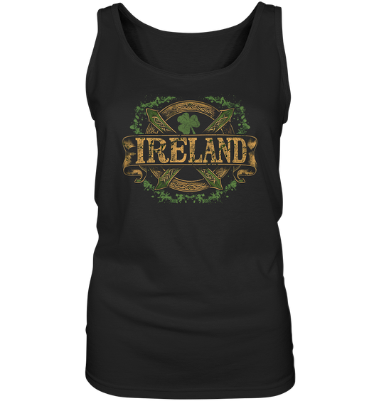 Ireland "Shamrock / Crest II"  - Ladies Tank-Top