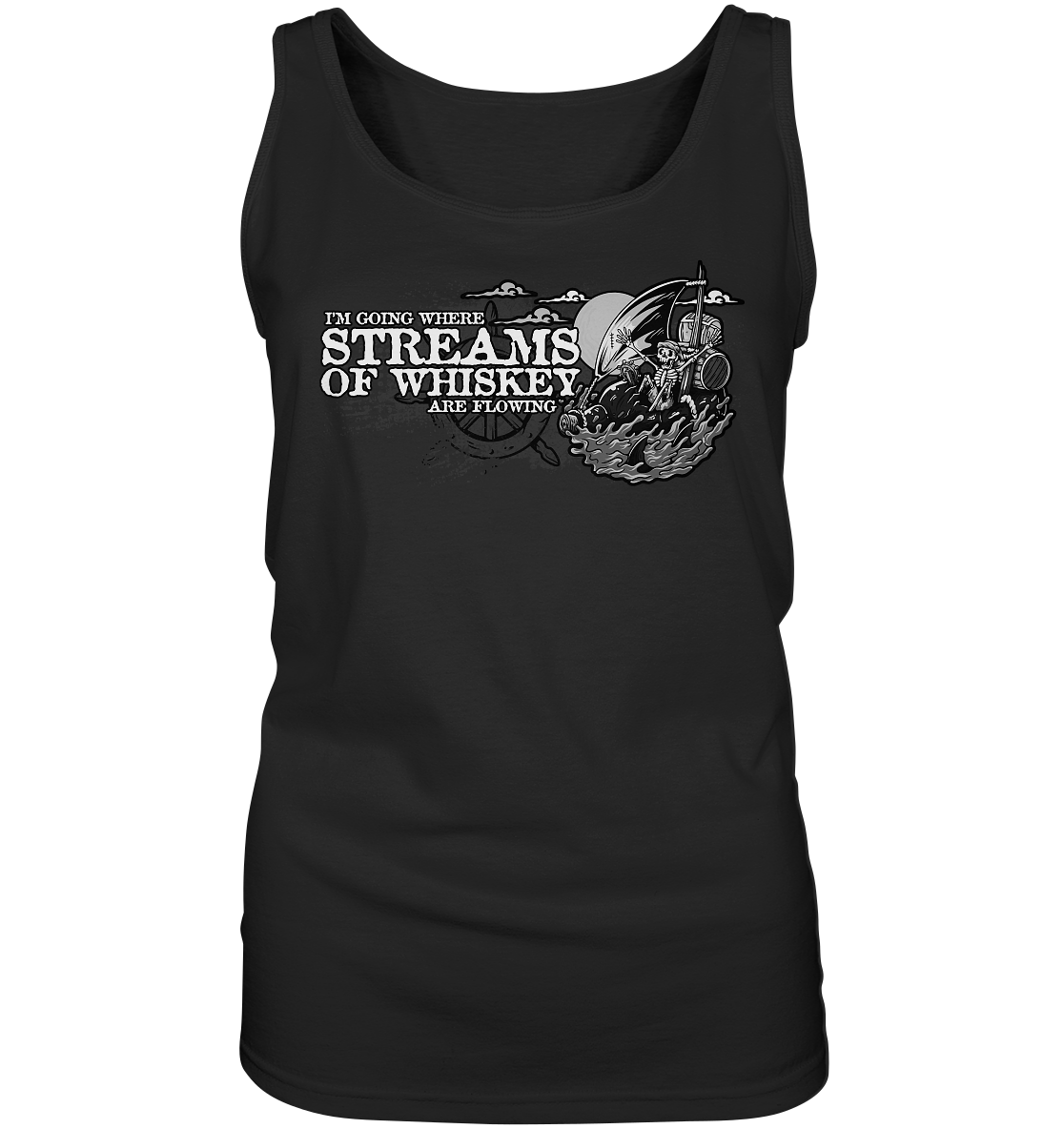 Streams Of Whiskey - Ladies Tank-Top