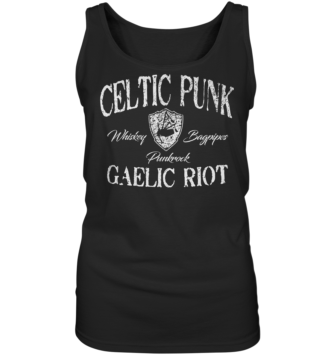 Celtic Punk "Gaelic Riot" - Ladies Tank-Top
