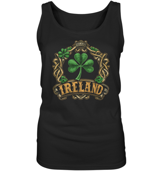 Ireland "Shamrock / Crest III" - Ladies Tank-Top