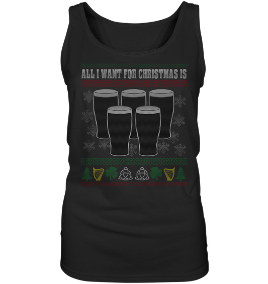 All I Want For Christmas - Ladies Tank-Top