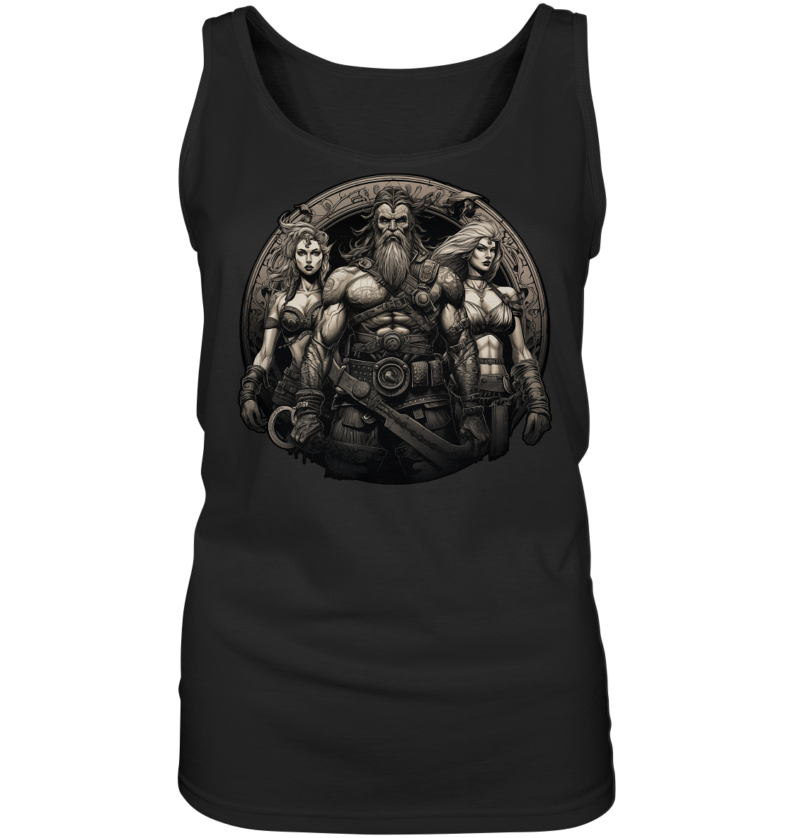 Celtic Warrior "Circle" - Ladies Tank-Top