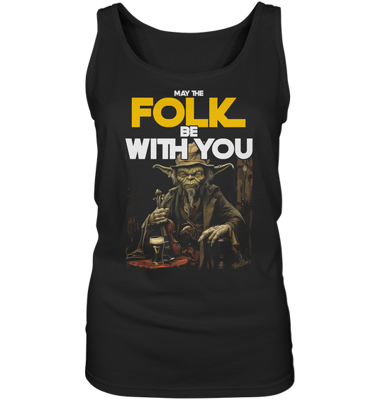 May The Folk Be With You "Leprechaun" - Ladies Tank-Top
