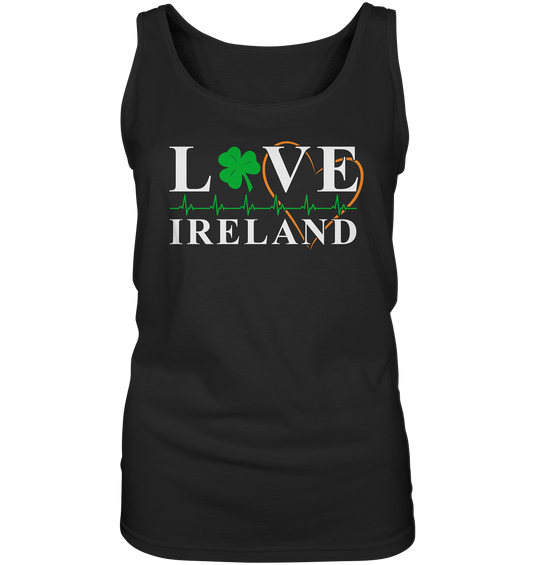 Love Ireland "Heartbeat" - Ladies Tank-Top