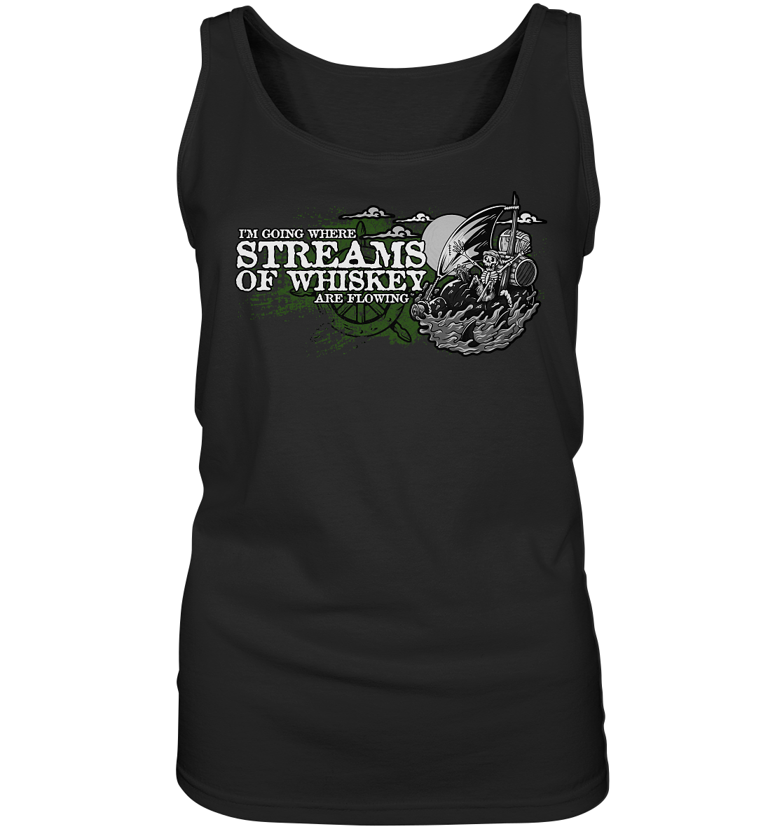 Streams Of Whiskey - Ladies Tank-Top