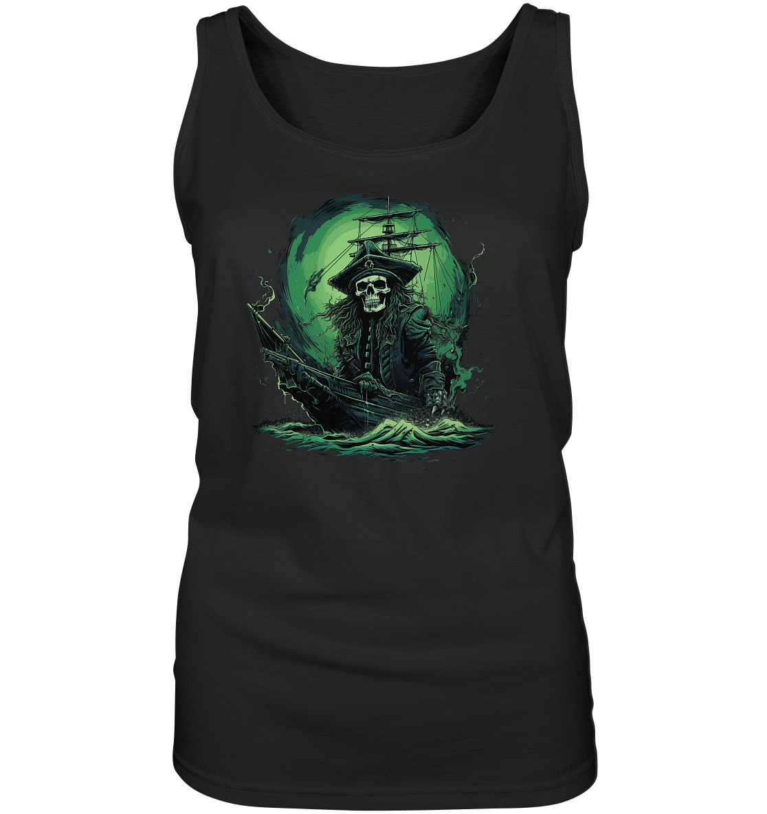 Pirate Ship - Ladies Tank-Top