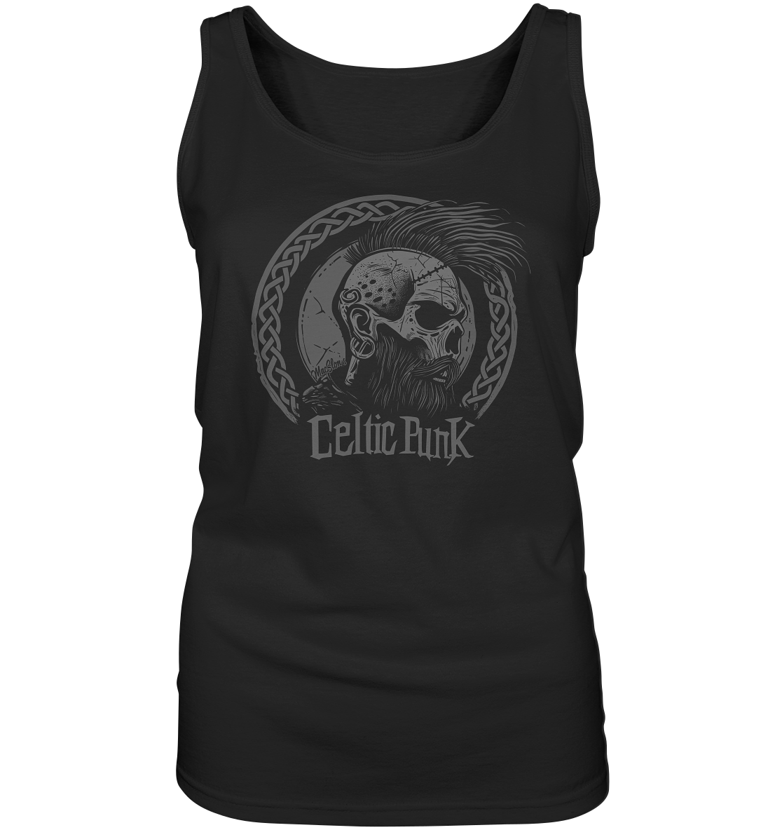 Celtic Punk "Skull / Circle II" - Ladies Tank-Top