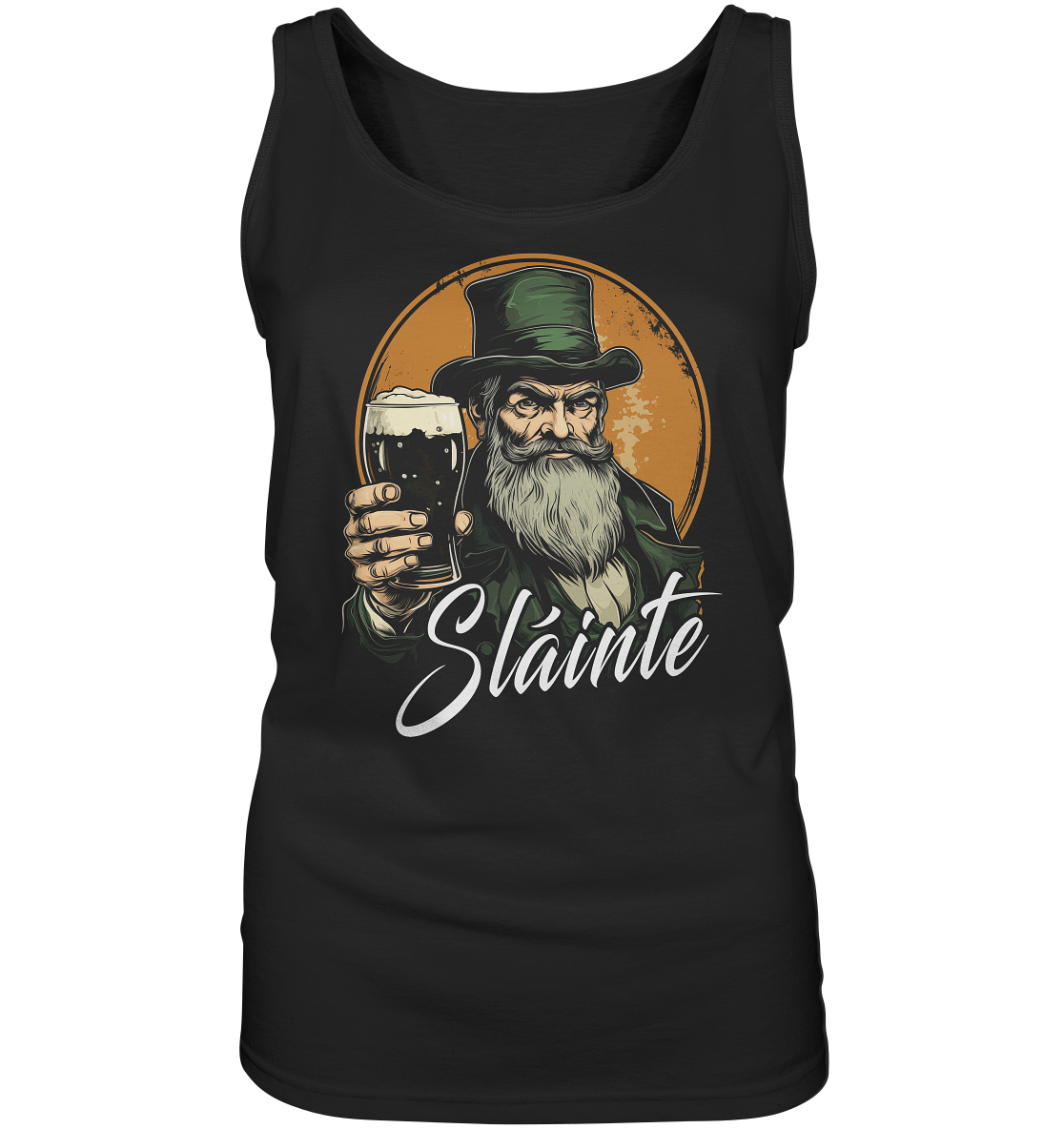 Sláinte "Old Irish Bastard I" - Ladies Tank-Top
