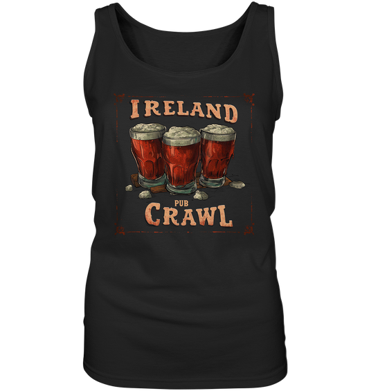 Ireland "Pub Crawl II" - Ladies Tank-Top