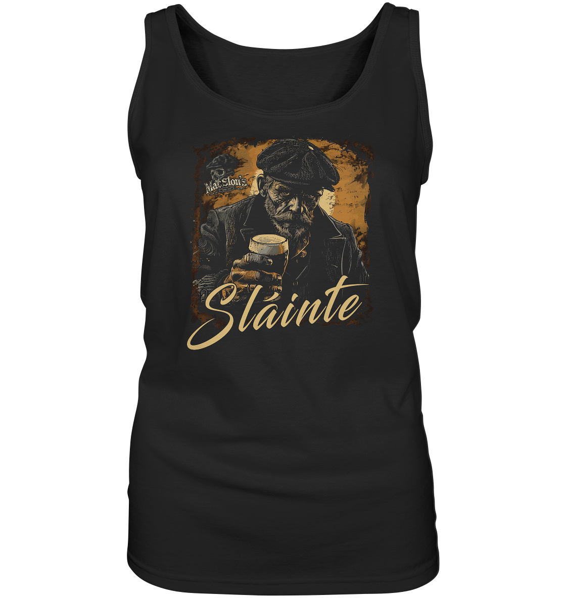 Sláinte "Old Irish Bastard V" - Ladies Tank-Top