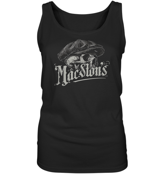 MacSlon's "Flatcap-Skull IV" - Ladies Tank-Top