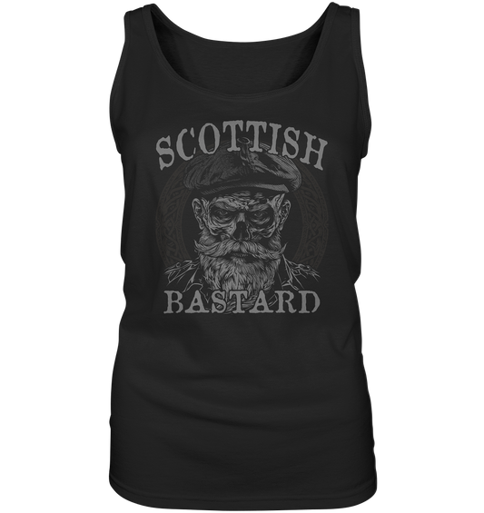 Scottish Bastard "Flatcap Skull I" - Ladies Tank-Top