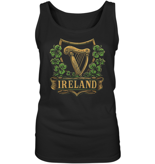 Ireland "Éire / Harp / Shamrock" - Ladies Tank-Top