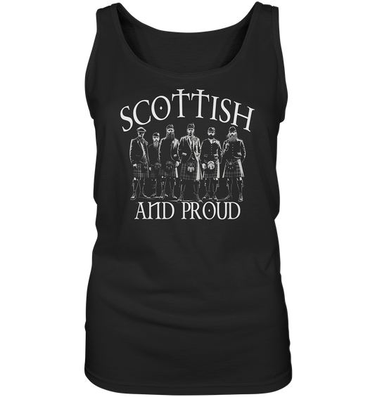 Scottish And Proud "Six Scotsmen" - Ladies Tank-Top