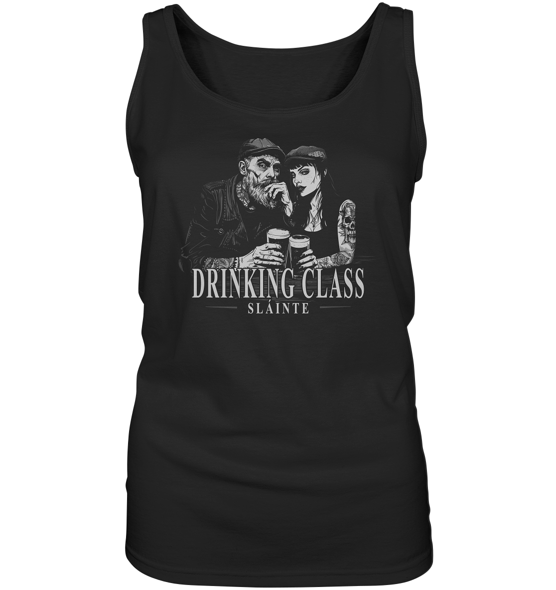 Drinking Class "Sláinte / Irish Pub Couple I" - Ladies Tank-Top