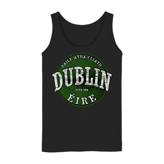 Dublin "Estd 988 / Baile Átha Cliath / Éire"  - Ladies Tank-Top
