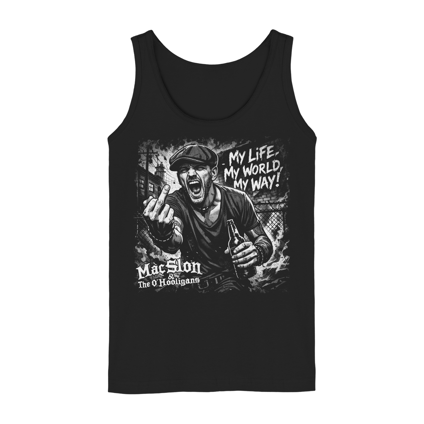 MacSlon & The O'Hooligans "My Life, My World, My Way" - Ladies Tank-Top