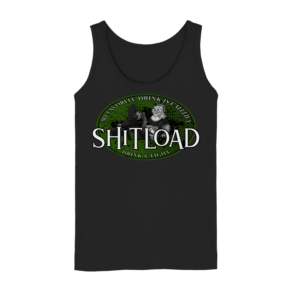 My Favorite Drink Is Called A "Shitload"  - Ladies Tank-Top