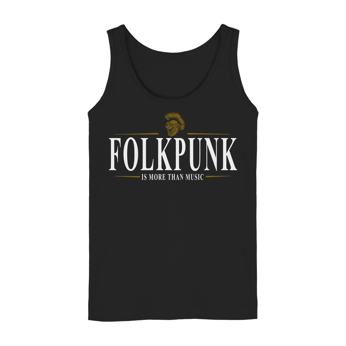 Folkpunk "Is More Than Music"  - Ladies Tank-Top