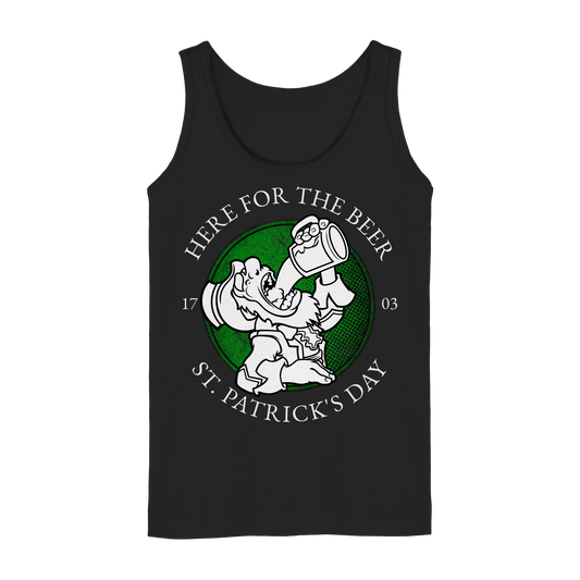 Here For The Beer "St. Patrick's Day"  - Ladies Tank-Top