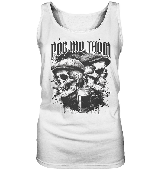 Póg Mo Thóin Streetwear "Two Skulls I" - Ladies Tank-Top