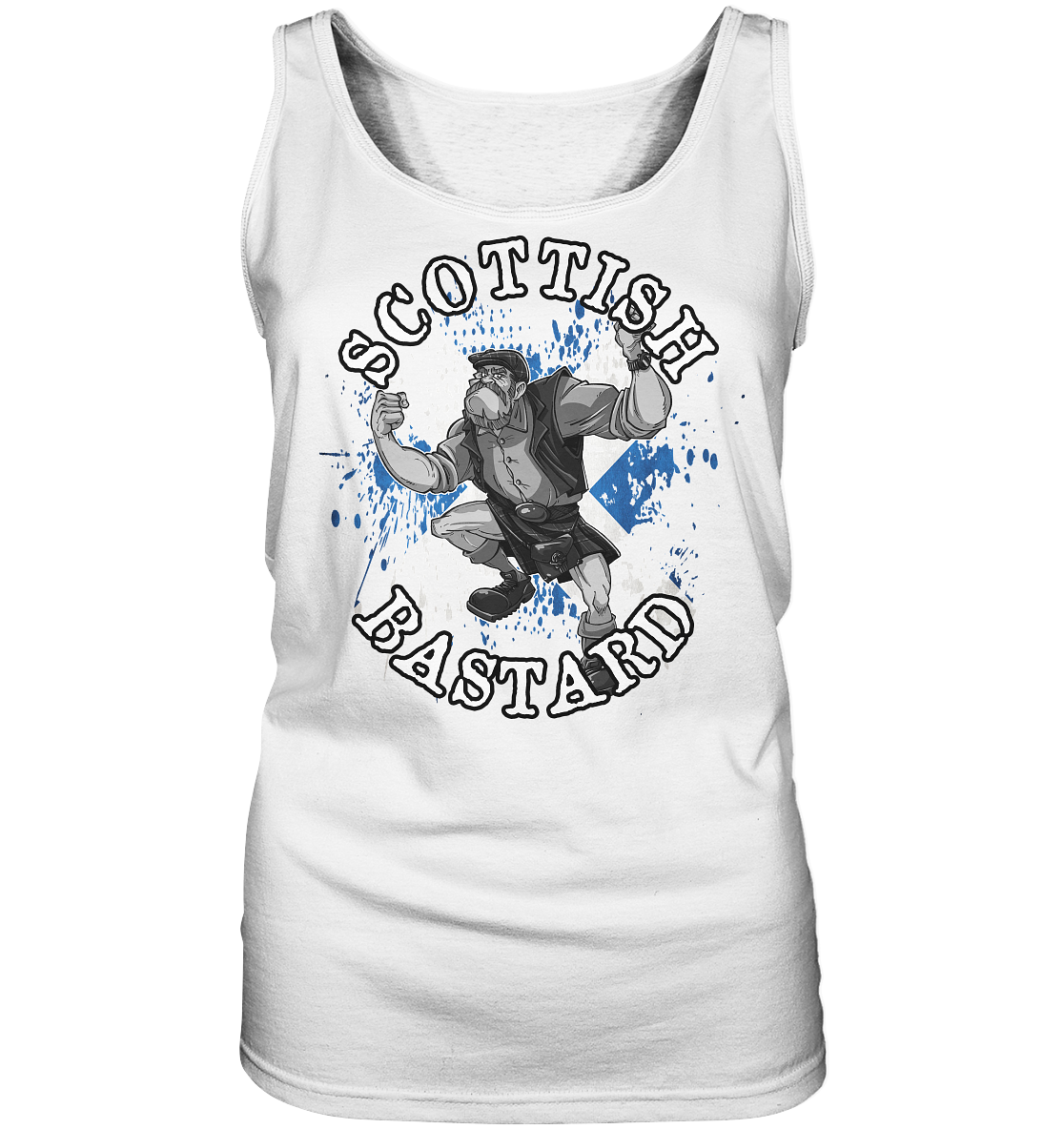 "Scottish Bastard" - Ladies Tank-Top