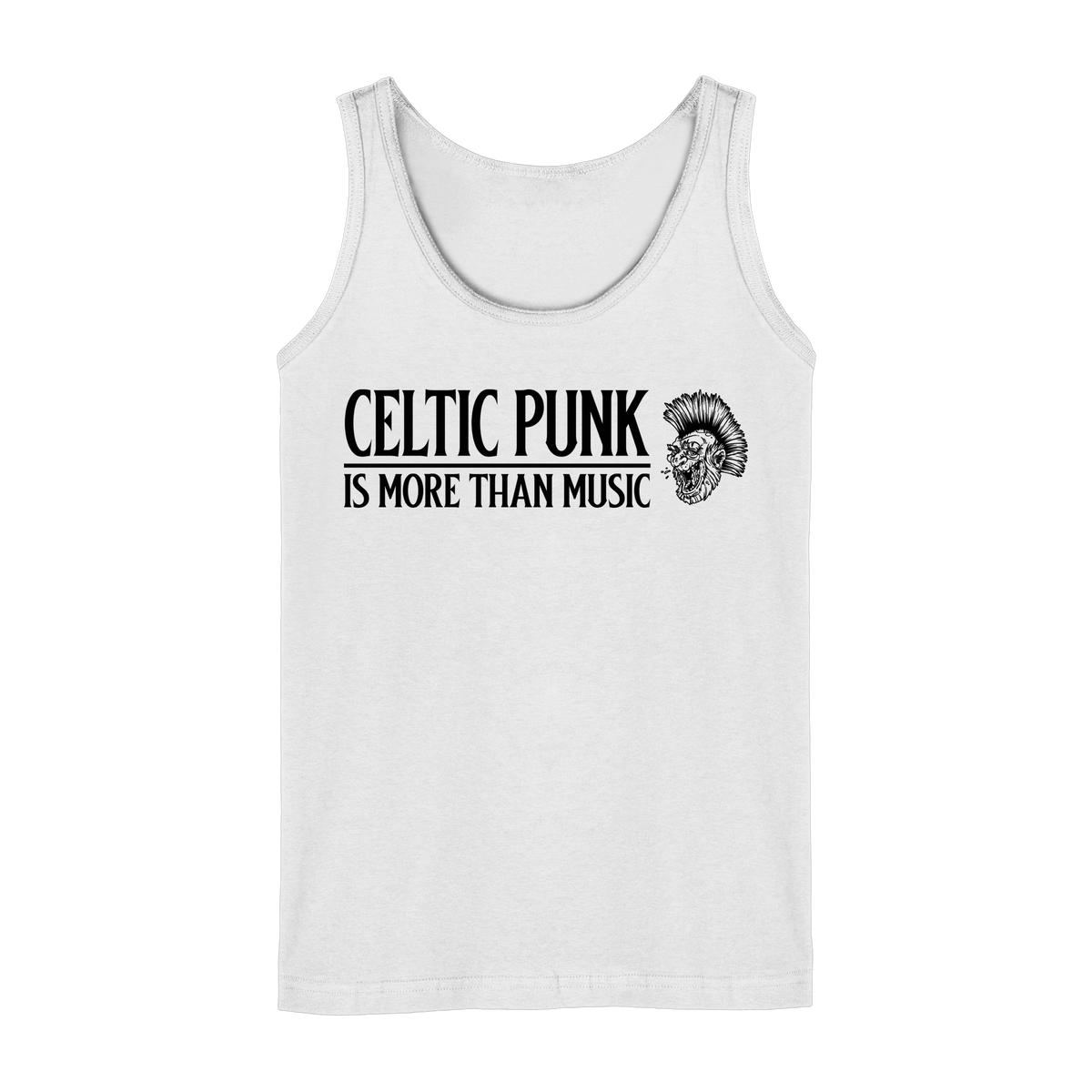 Celtic Punk "Is More Than Music"  - Ladies Tank-Top