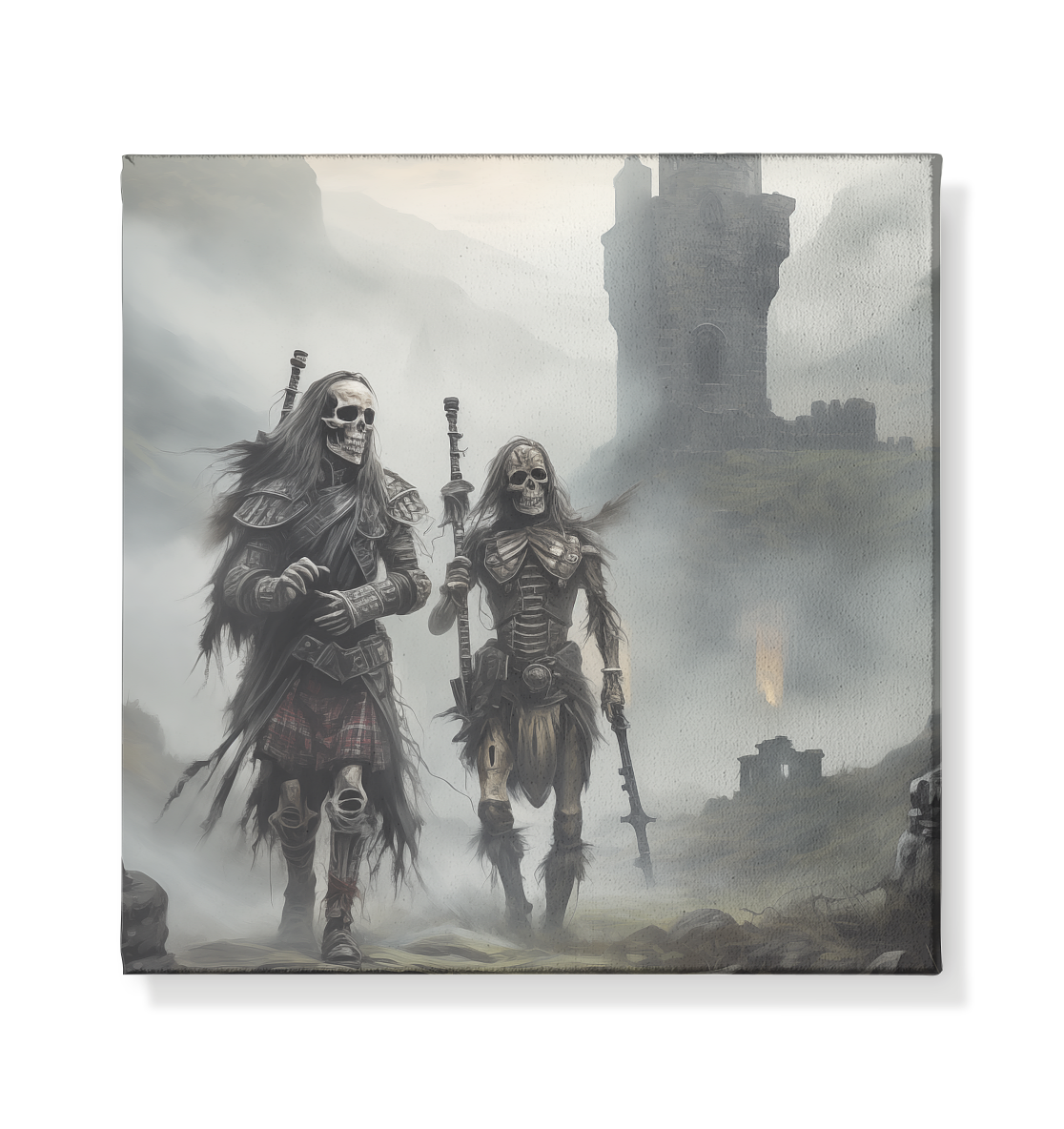 Celtic Warriors - Leinwand 20x20cm