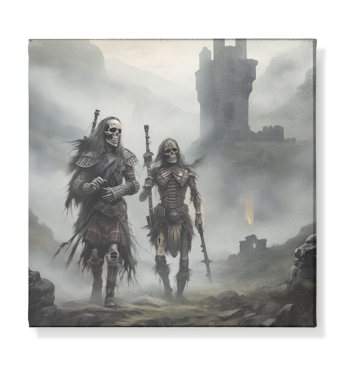 Celtic Warriors - Leinwand 30x30cm