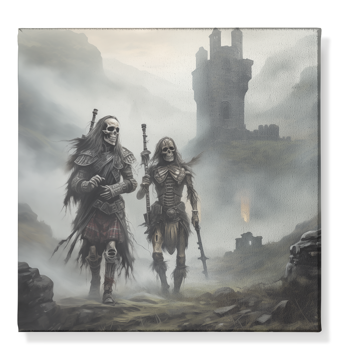 Celtic Warriors - Leinwand 50x50cm