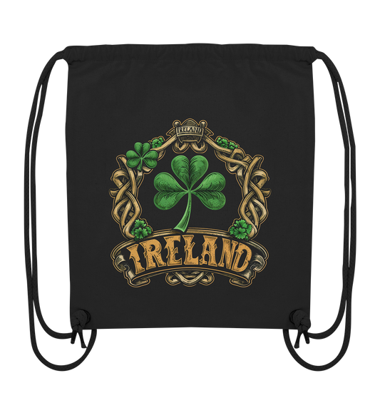 Ireland "Shamrock / Crest III" - Organic Gym-Bag