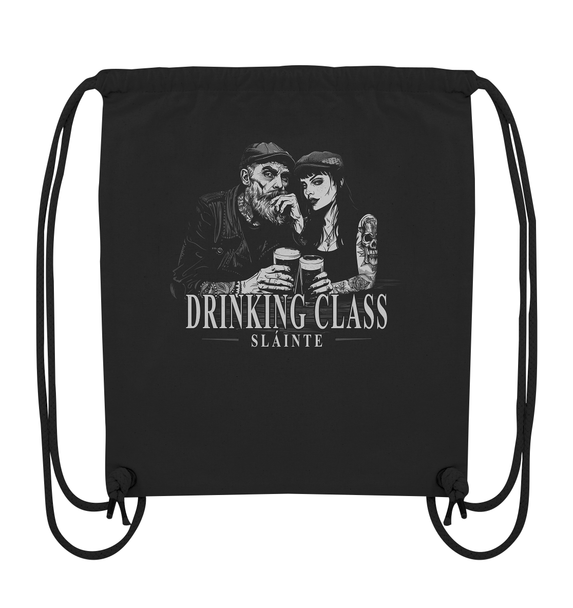 Drinking Class "Sláinte / Irish Pub Couple I" - Organic Gym-Bag