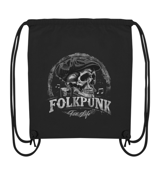 Folkpunk "For Life I" - Organic Gym-Bag