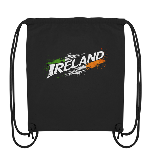 Ireland "Flag Splatter I"  - Organic Gym-Bag