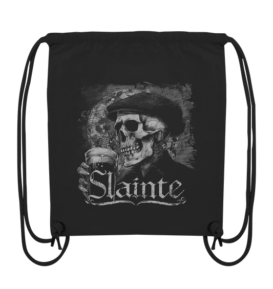 Slainte "Flatcap-Skull I" - Organic Gym-Bag