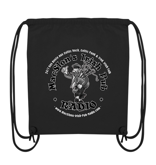 MacSlon's Radio "24/7 - Scotsman Logo" - Organic Gym-Bag