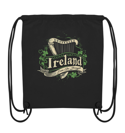 Ireland "Erin Go Bragh / Crest"  - Organic Gym-Bag